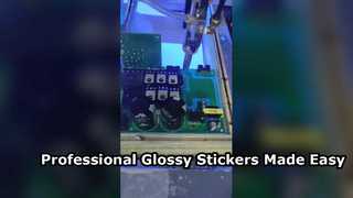Professional Sticker Doming Machine for Custom Labels